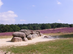 Hunnebed in Drenthe, vakantie